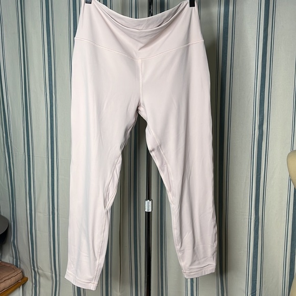 Lululemon Align Pant II 25” Size 15 feather Pink Nulu Double Lined 25” inseam - Picture 3 of 12